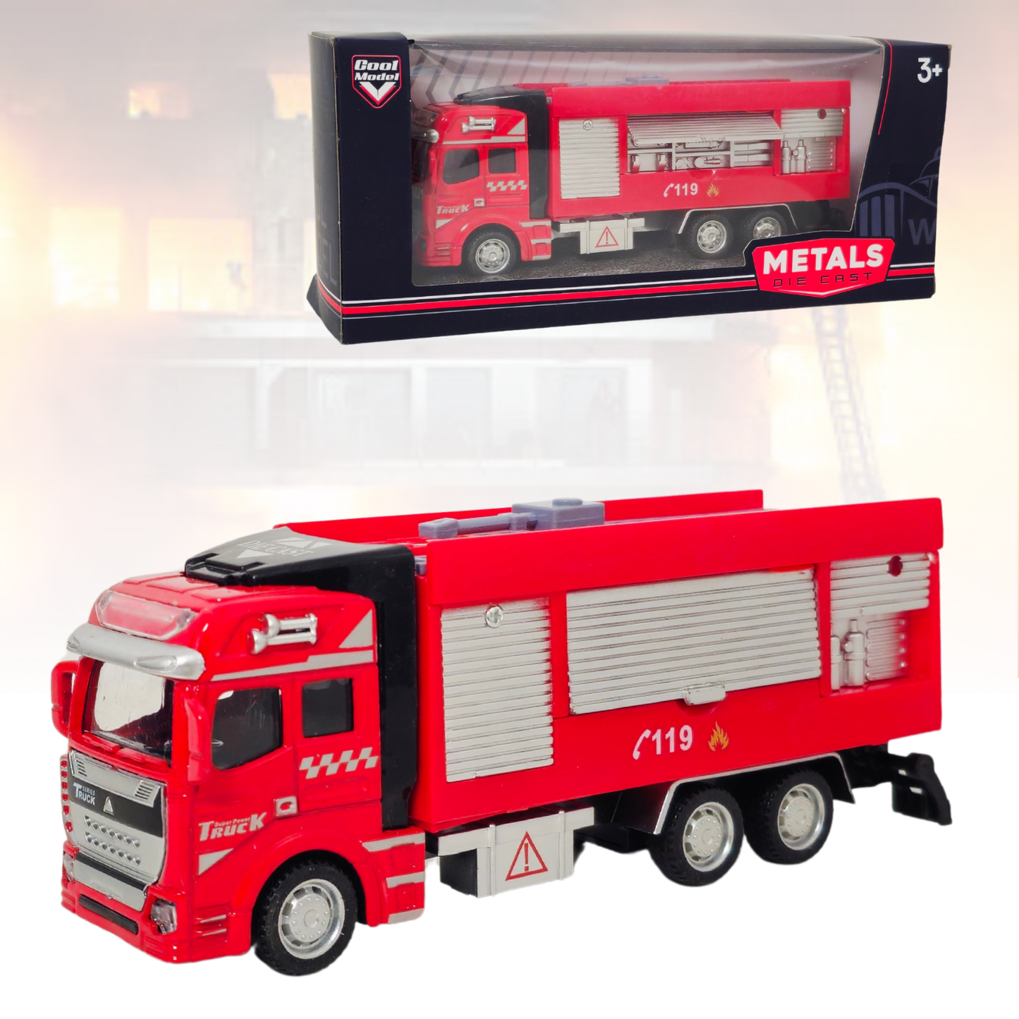 Masina de Pompieri 2 scari