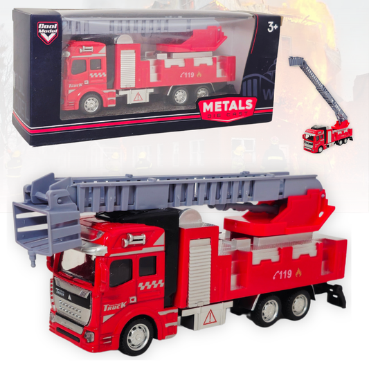 Masina de Pompieri cu Scara 30 cm