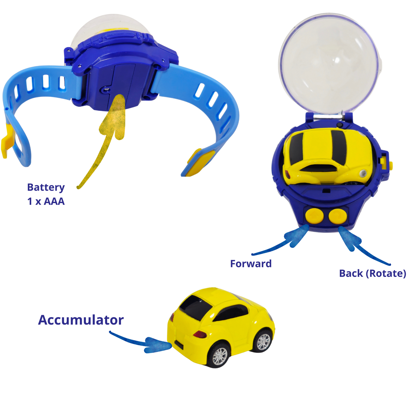 Masinuta mini beetle cu telecomanda