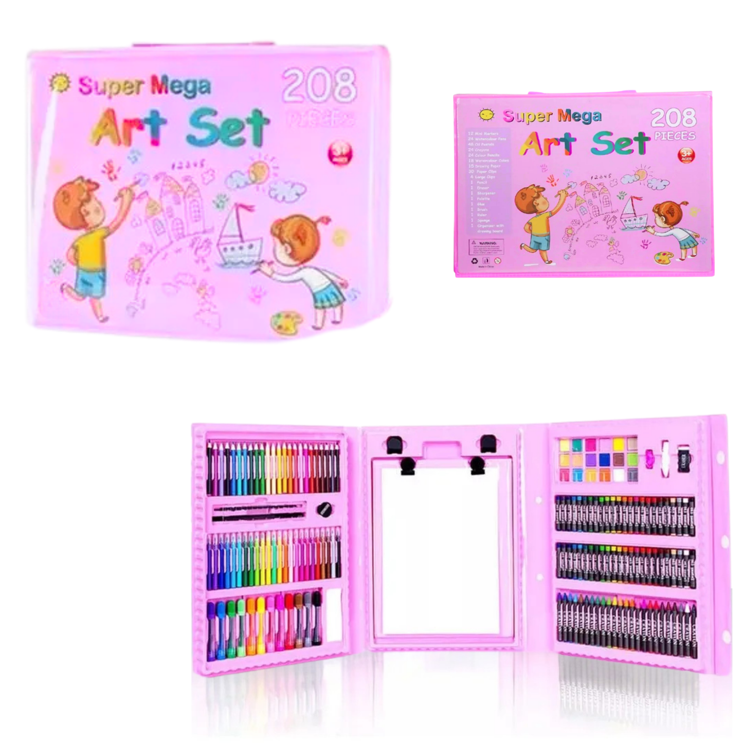 Set desen si pictura, 208 piese