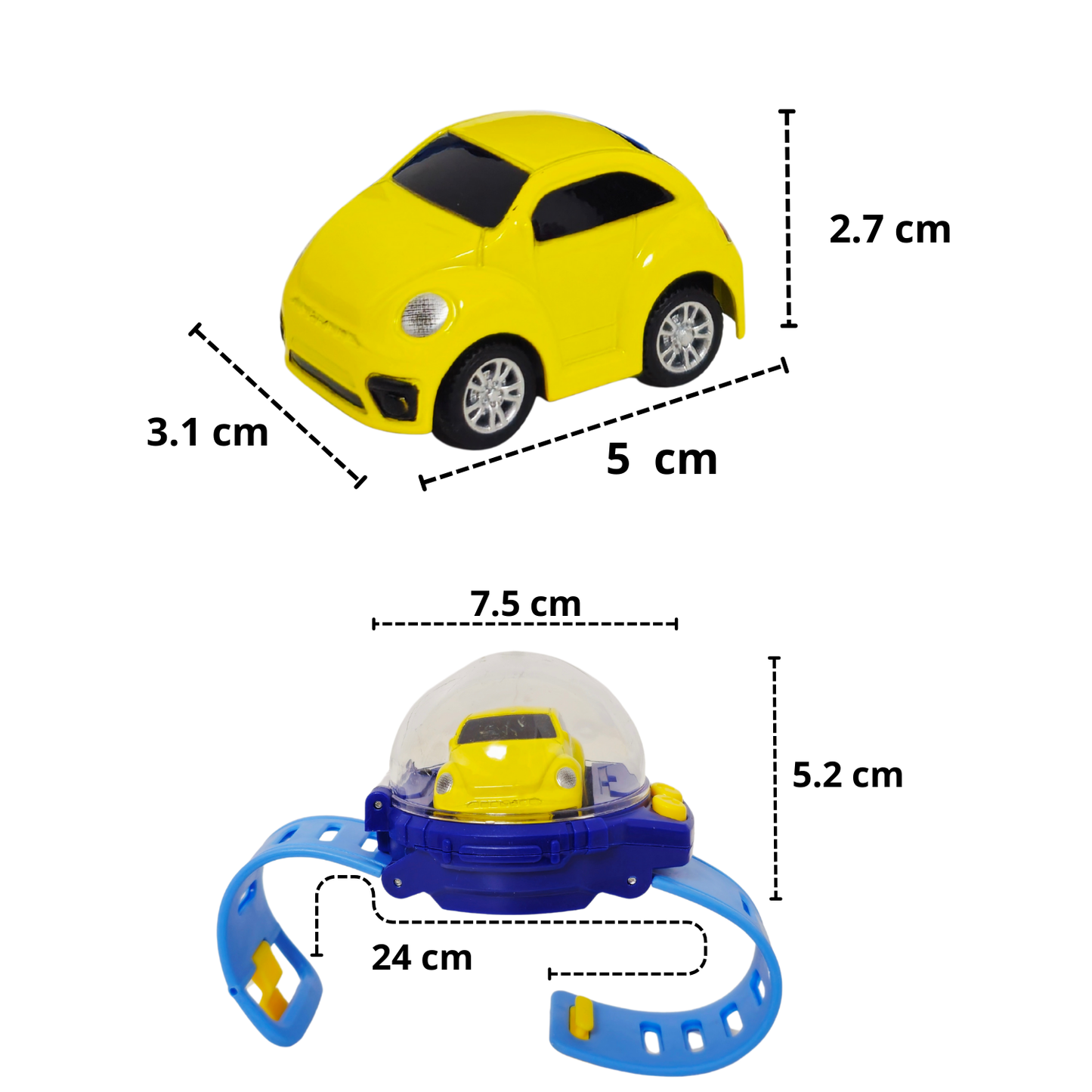Masinuta mini beetle cu telecomanda